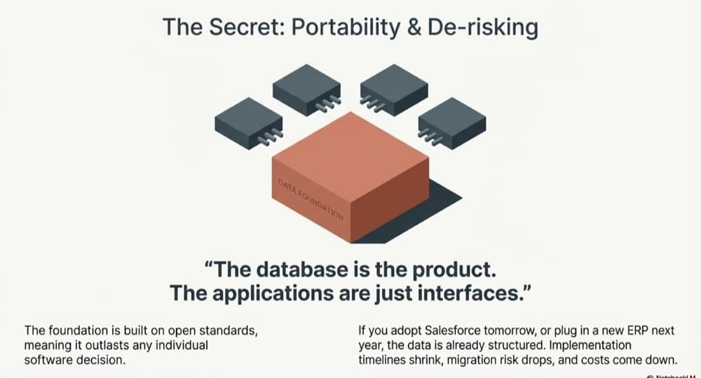 Foundation-first vs software-first approach comparison